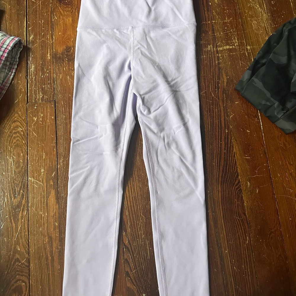 Athleta Light Purple Leggings